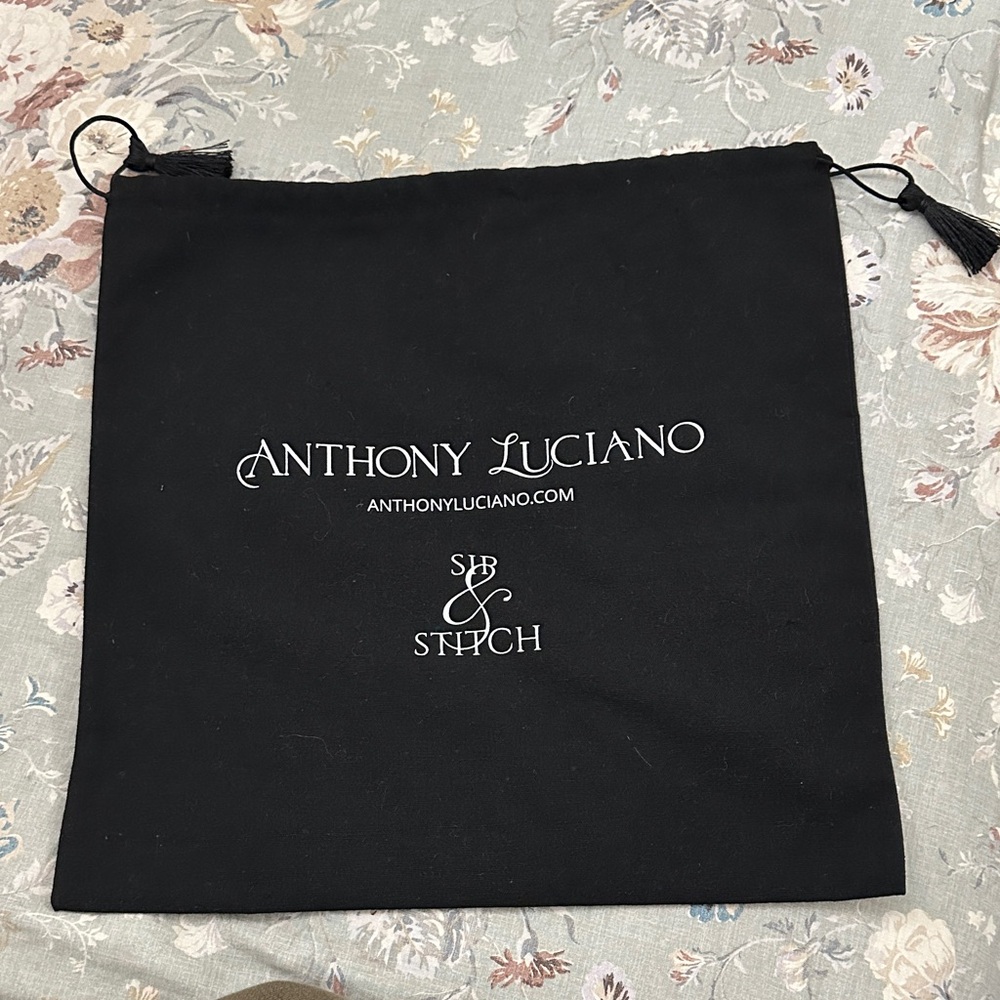 Black Drawstring Bag